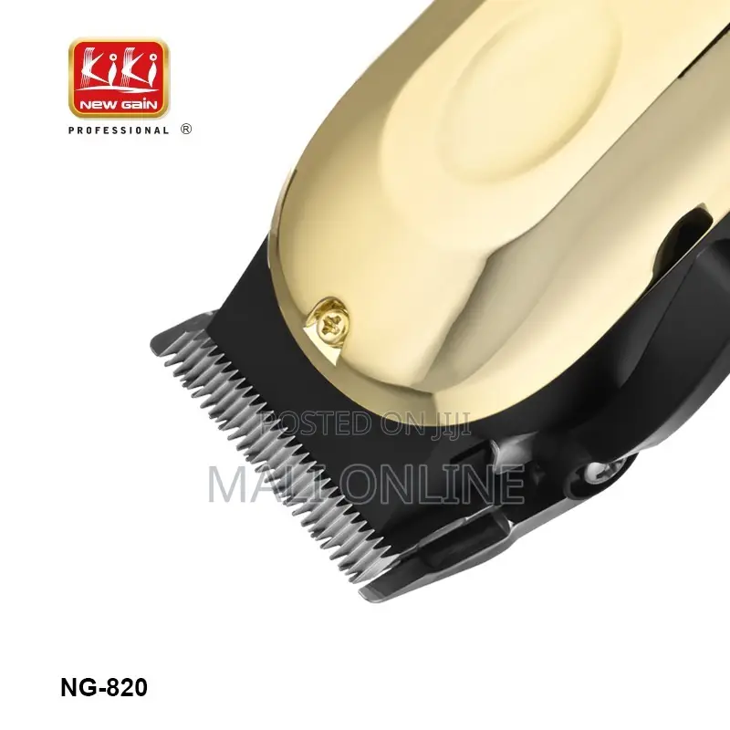 Professional Hair Clipper Cordless Fade Blade Ng-820 Led Display