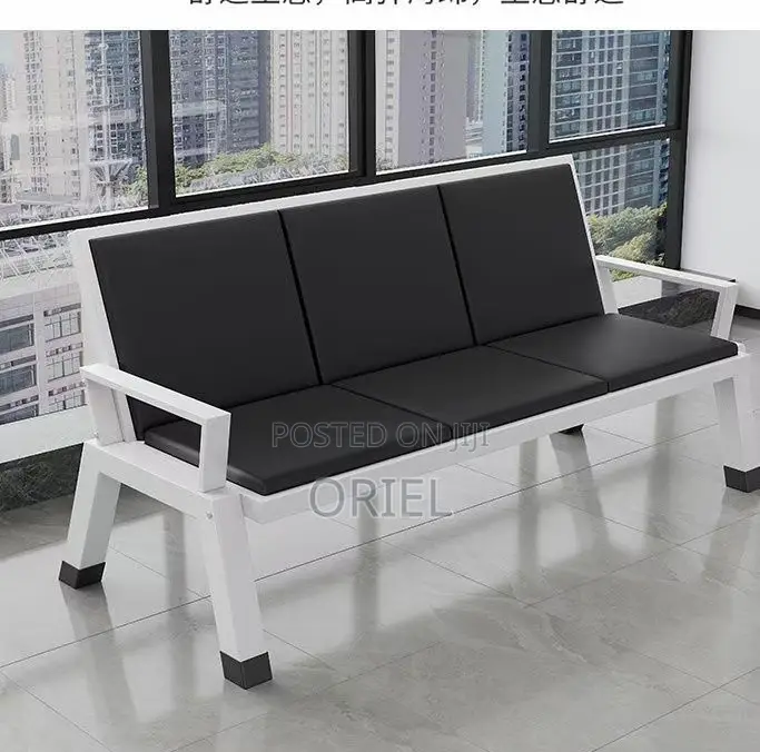Benches:- 3-Seater Lounge Bench for Office Reception