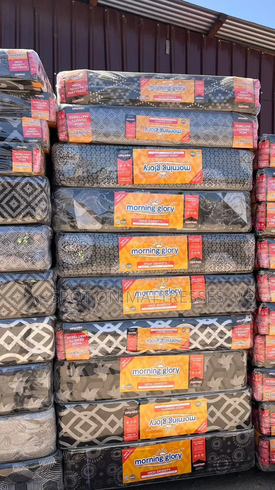 High Density Mattresses 8inches Thick + Free Home Delivery.