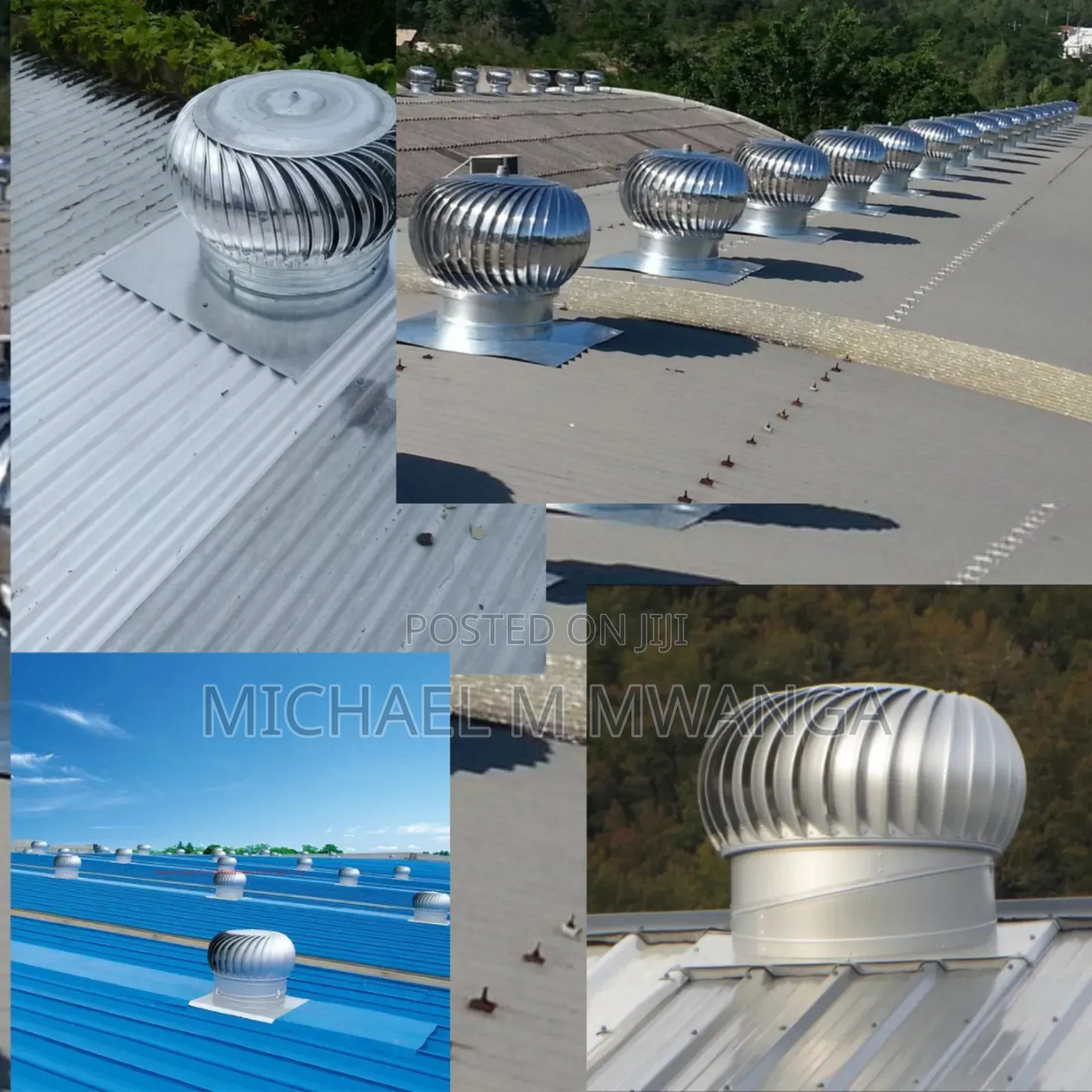 Commercial Ready 600 Mm Wind Driven Cyclone