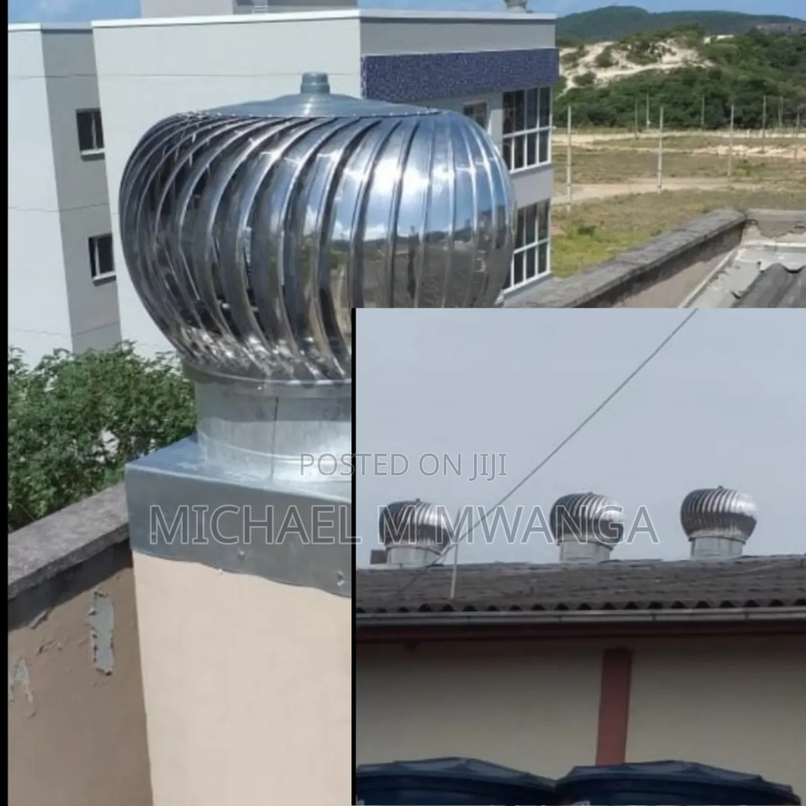 Energy Independent 600 Mm Wind Driven Cyclone