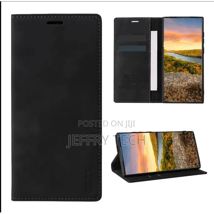 Samsung S24 Ultra Open Close Silicone Phone Case Pouch Rich Boss