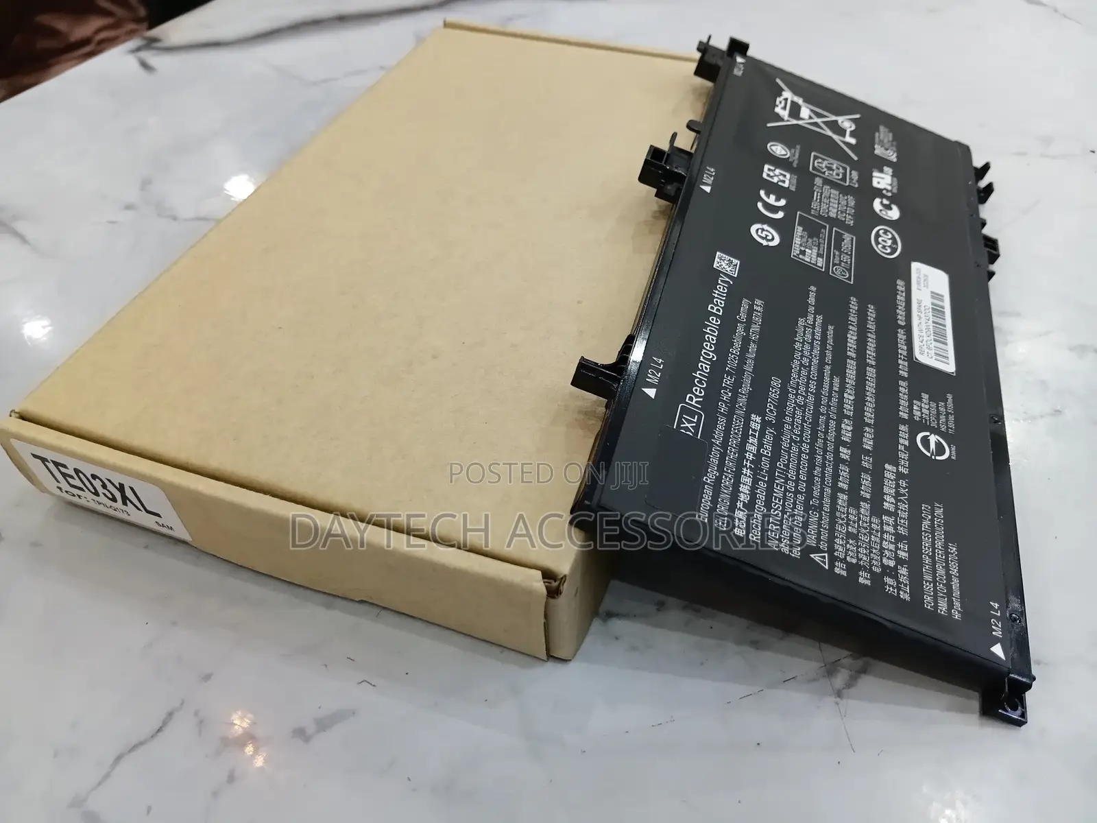 Hp Te03xl Original Battery for Omen by Hp Pavilion 15 Series.