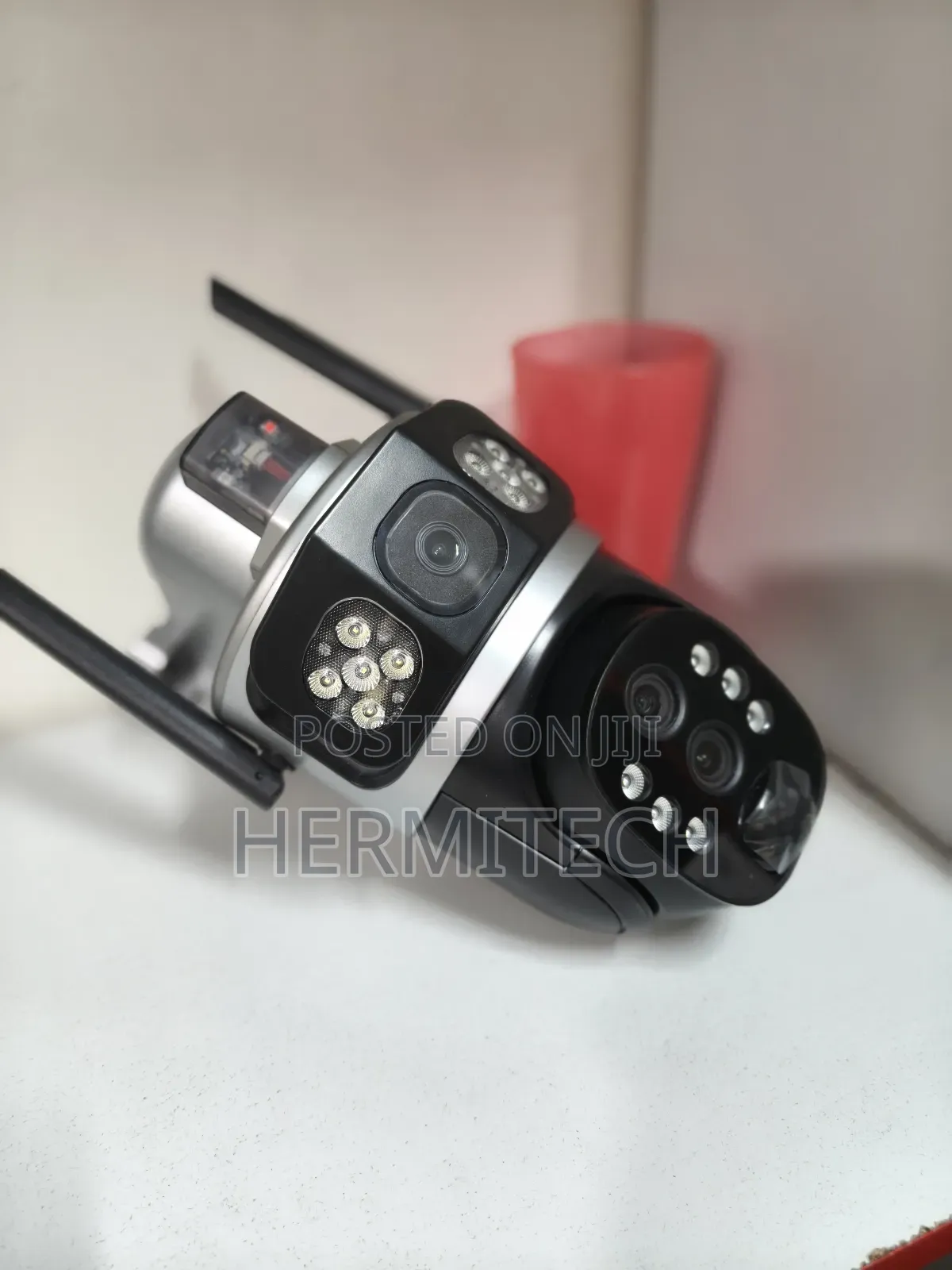 Outdoor Indoor 10x Zoom 4g Dual Lens Camera Wireless Security Solar