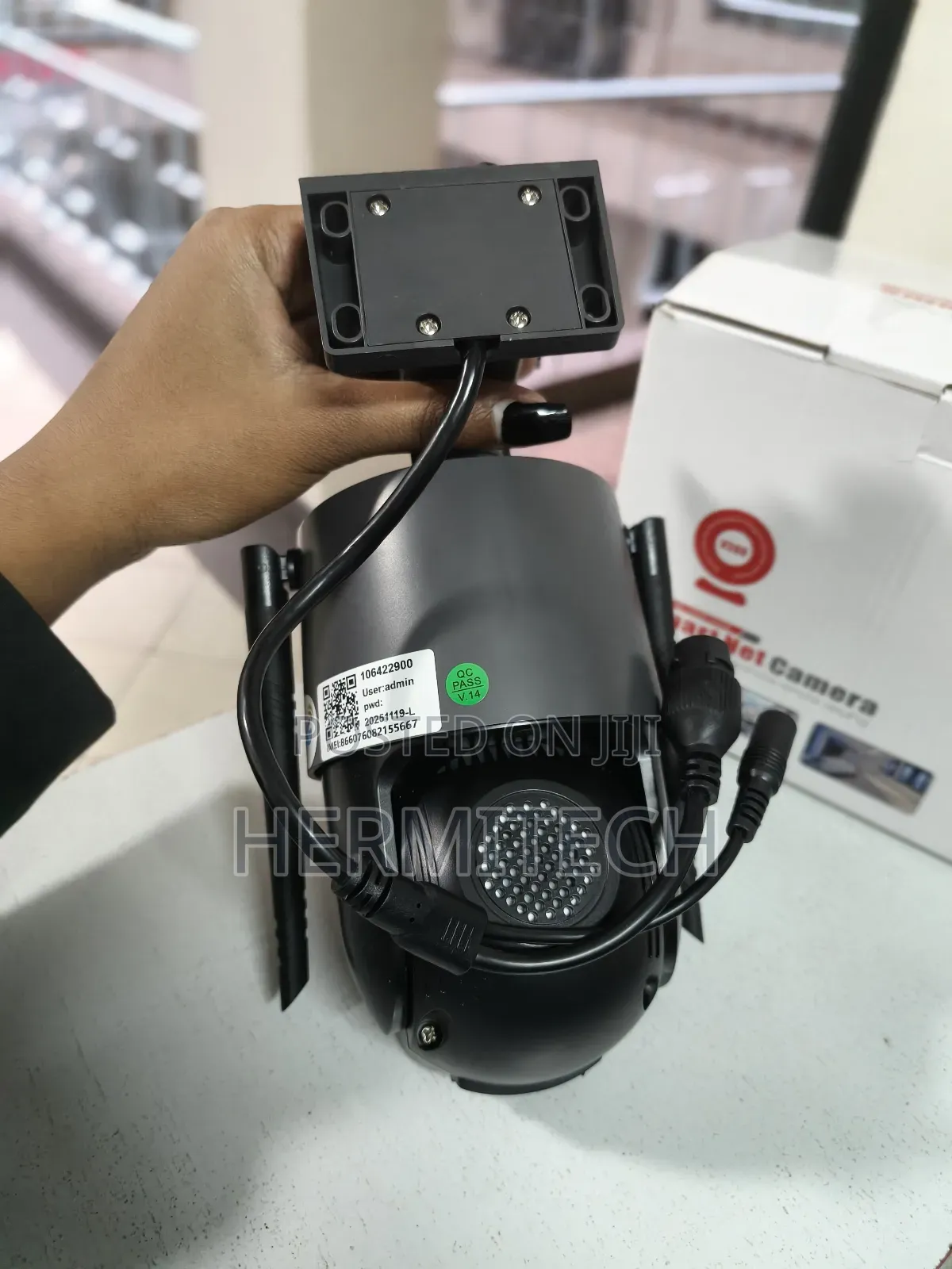 Advanced CCTV System With Ethernet Cable 4g Sim Card Support Dual Lens
