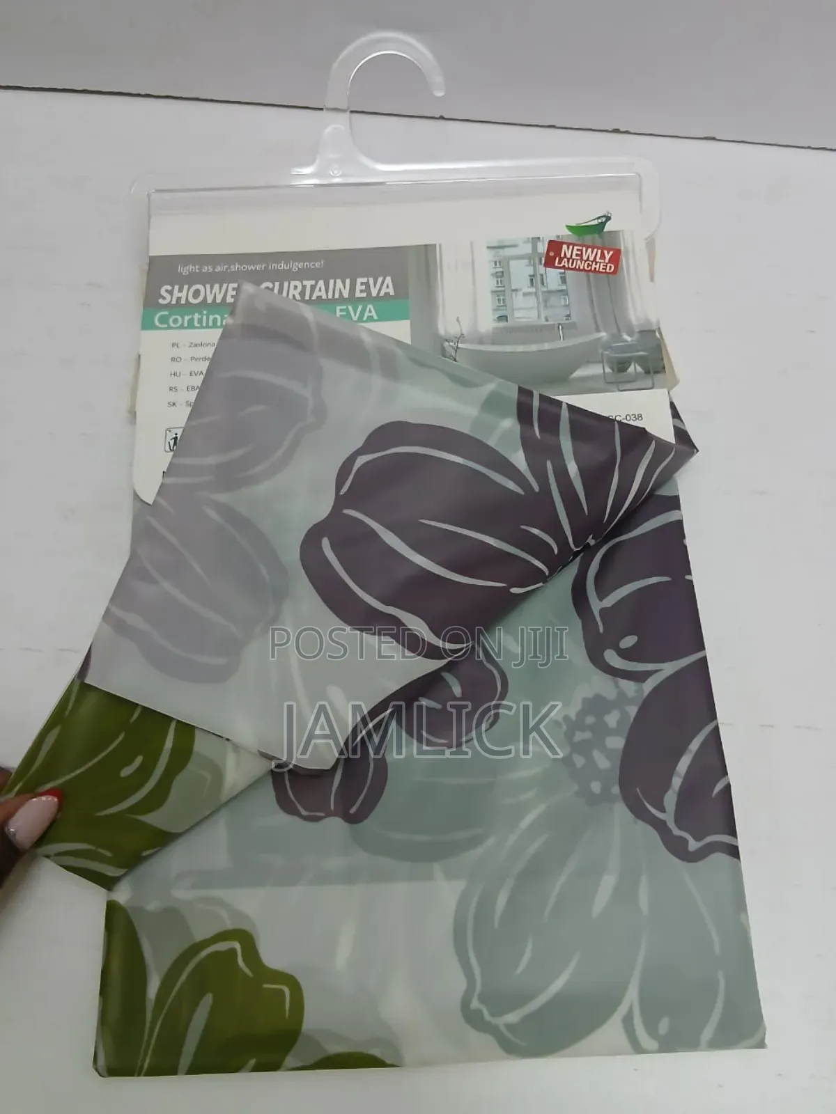 Waterproof Printed Shower Curtains –Bz