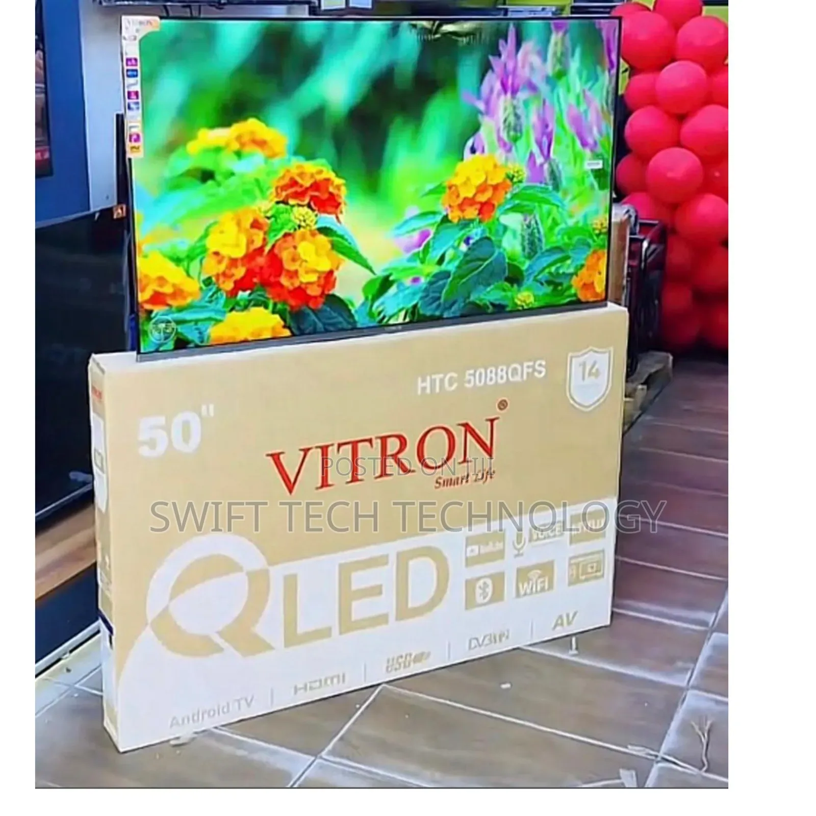 Vitron 50 Qled Smart Android 