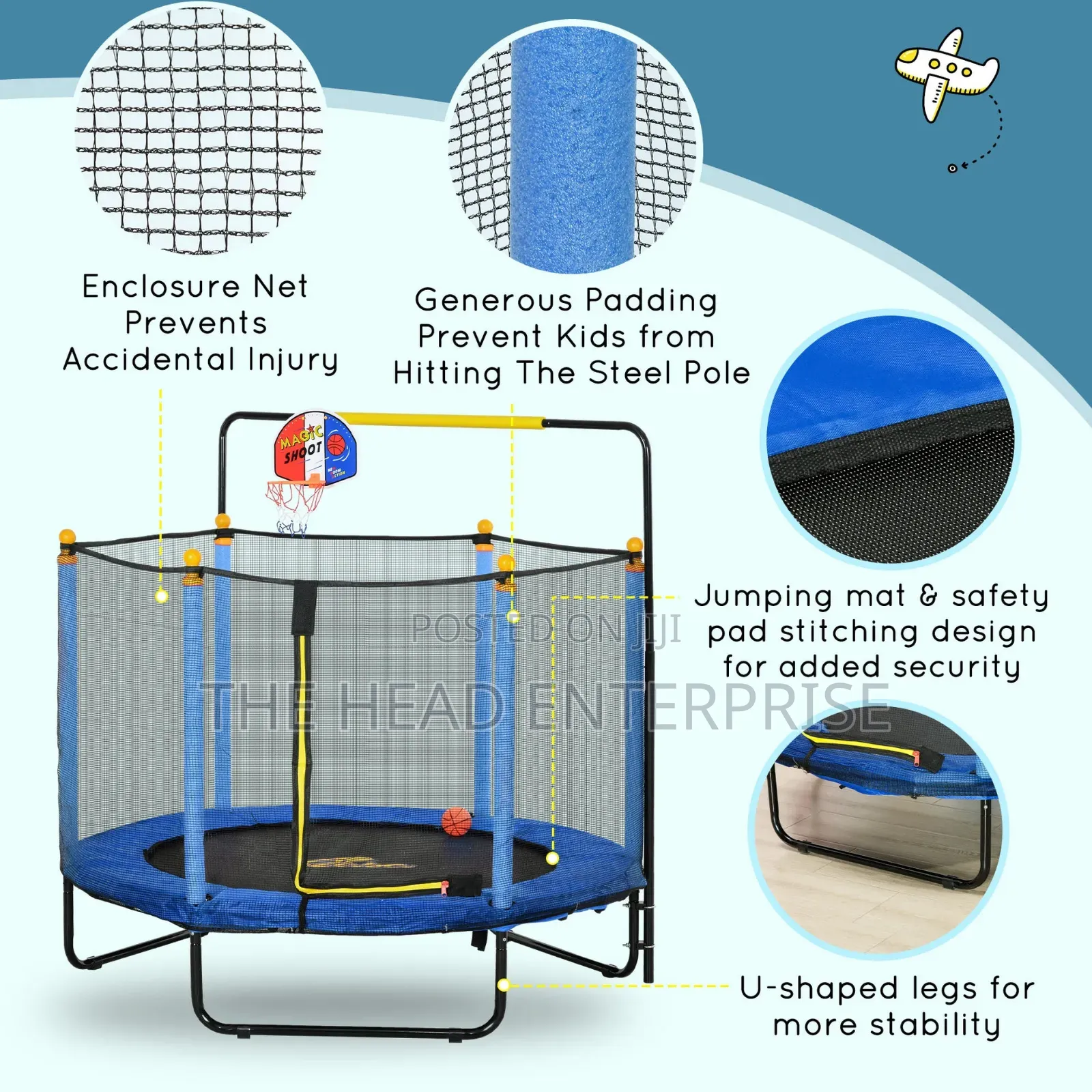 Preferred Brandnew Design Kids Trampoline 5ft