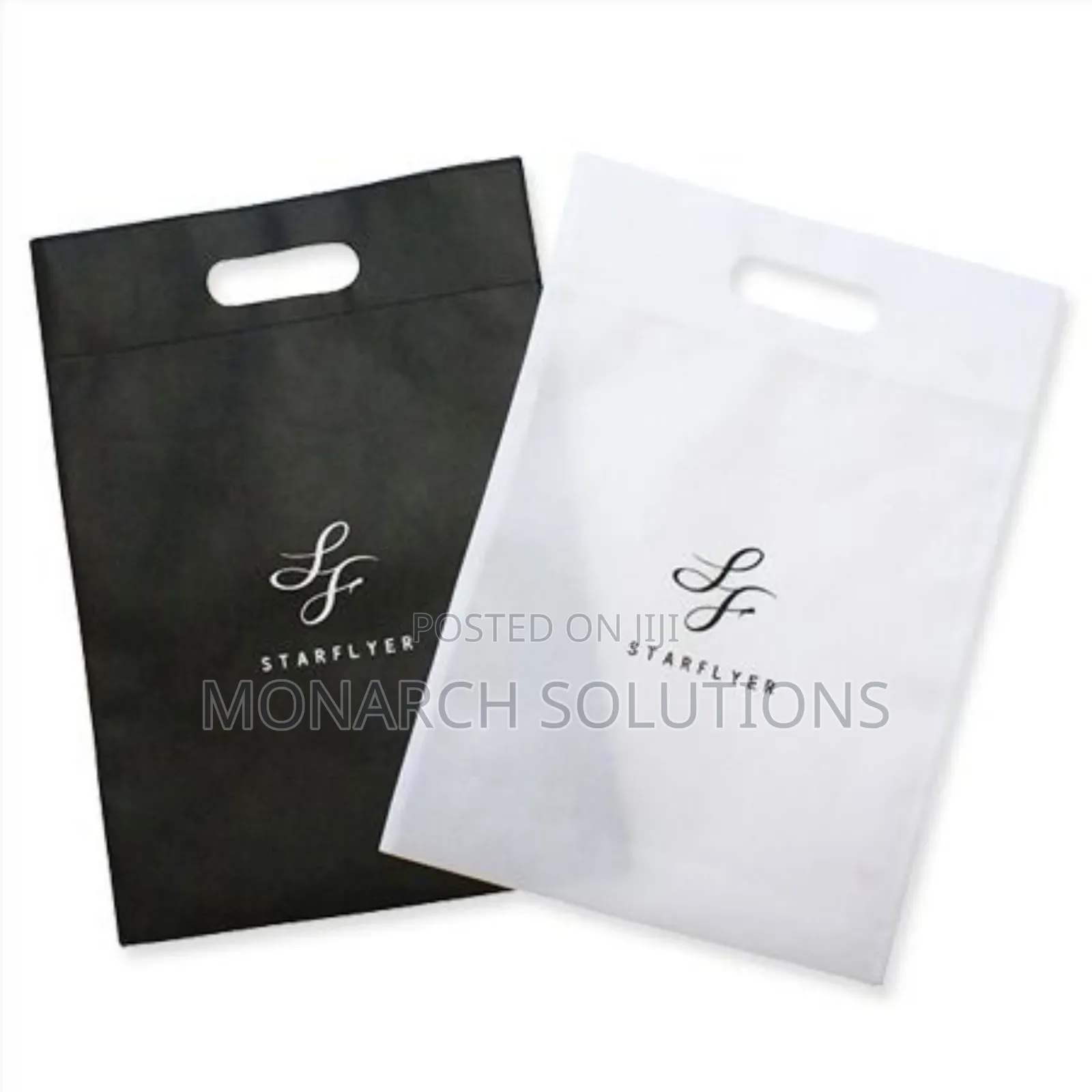 Carrier Bags Black and White