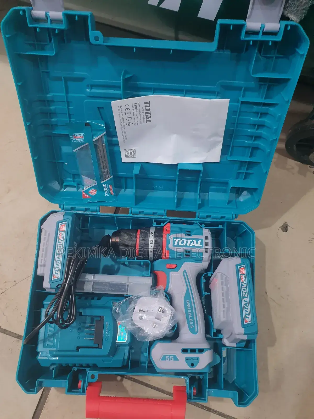 Total Brush Cordless Drill