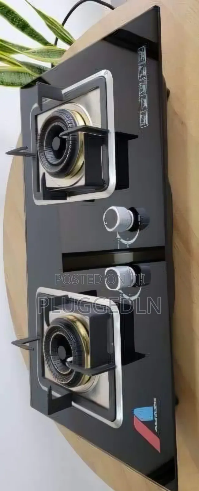 2 Burner Amaze Glass Inbuilt Hob Cooker
