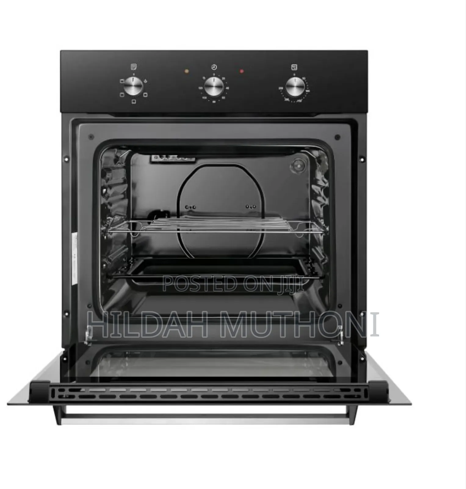 60cm Black Hisense Inbuilt Oven