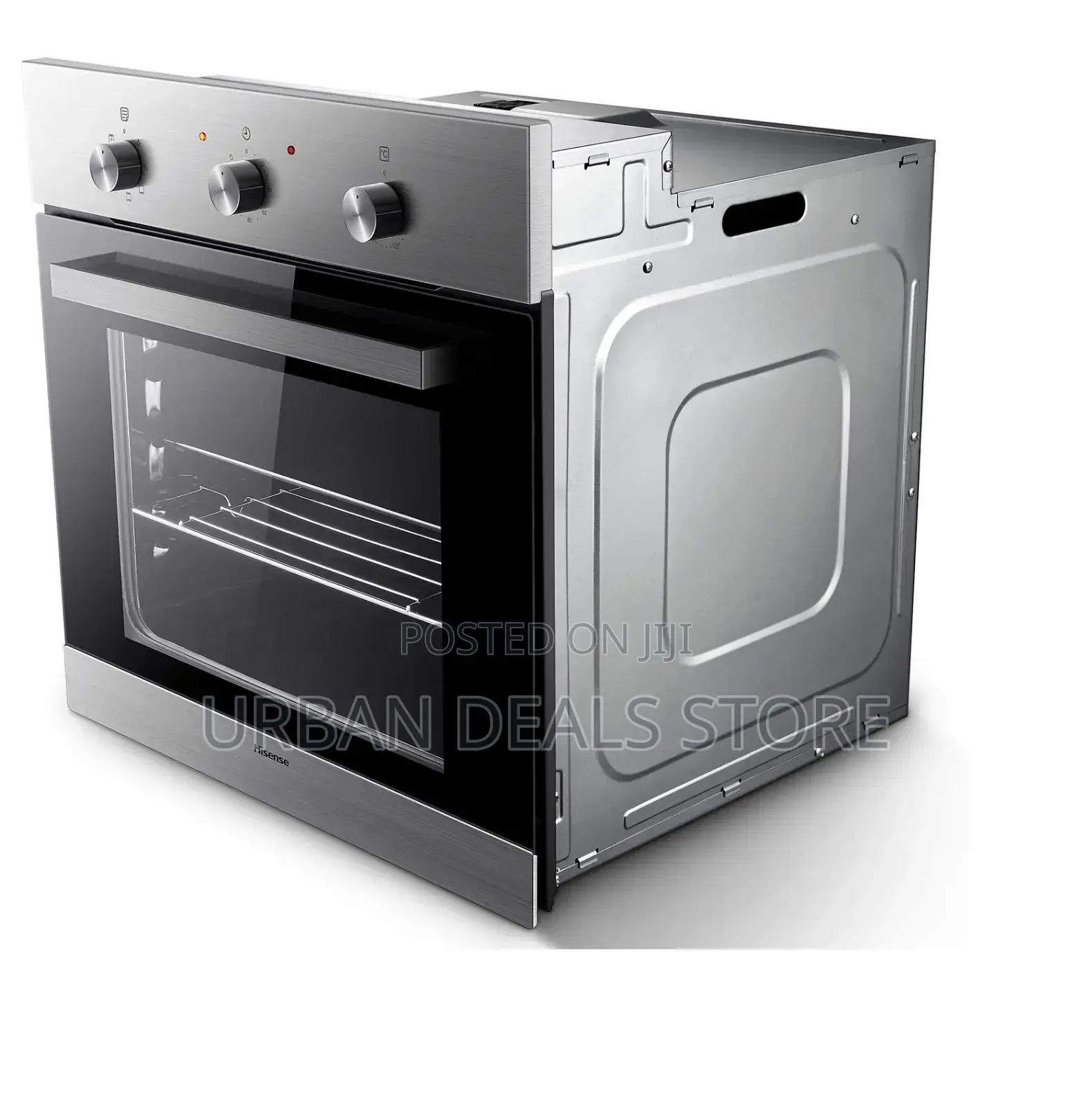 60cm Silver Hisense Inbuilt Oven With Fan