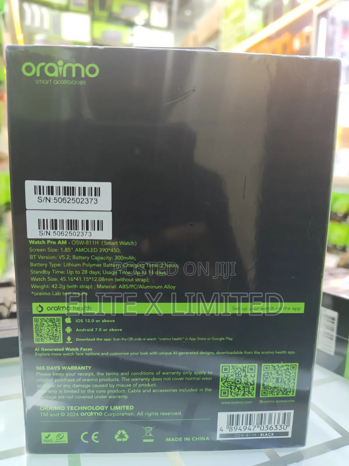 Oraimo Watch Pro Am