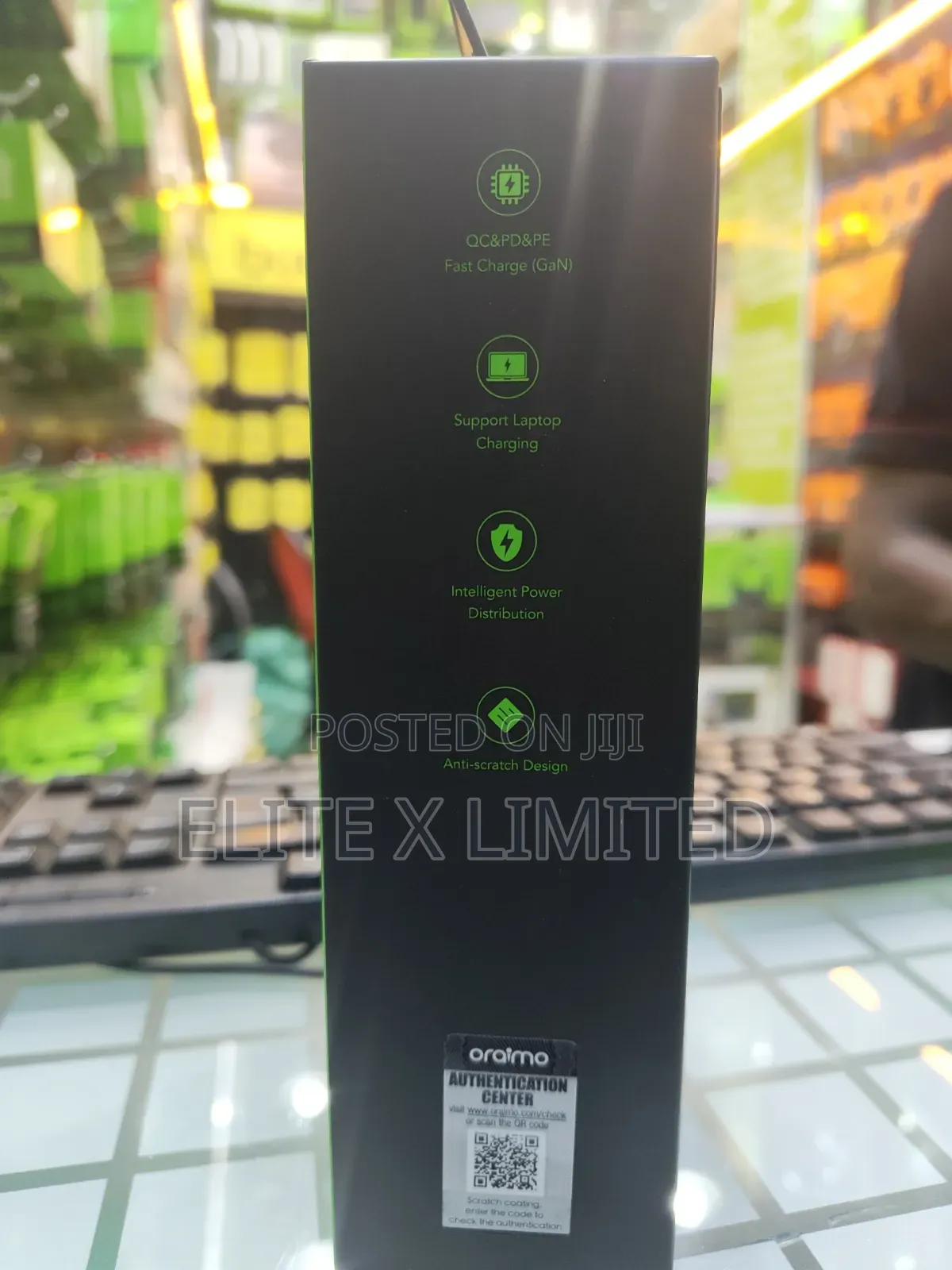 Oraimo Hypergan 65w All in One Gan Charger