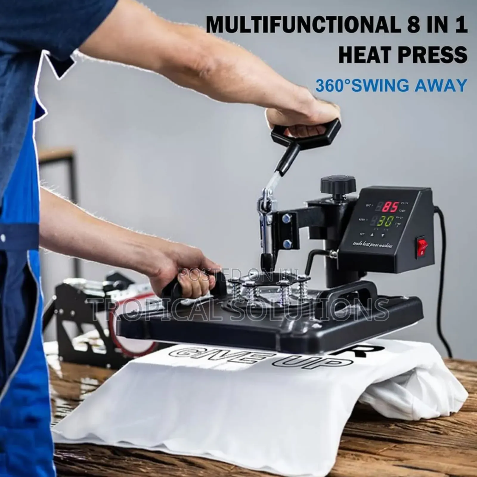 8 in 1 Combo Heatpress Machine