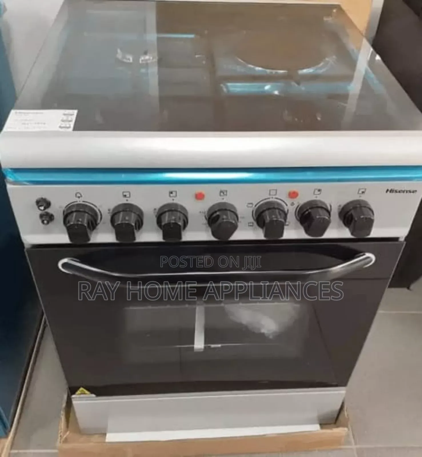 60x60cm, 3g+ 1 Rapid Plate,Auto-Ignition, Rotisserie, Electric Oven