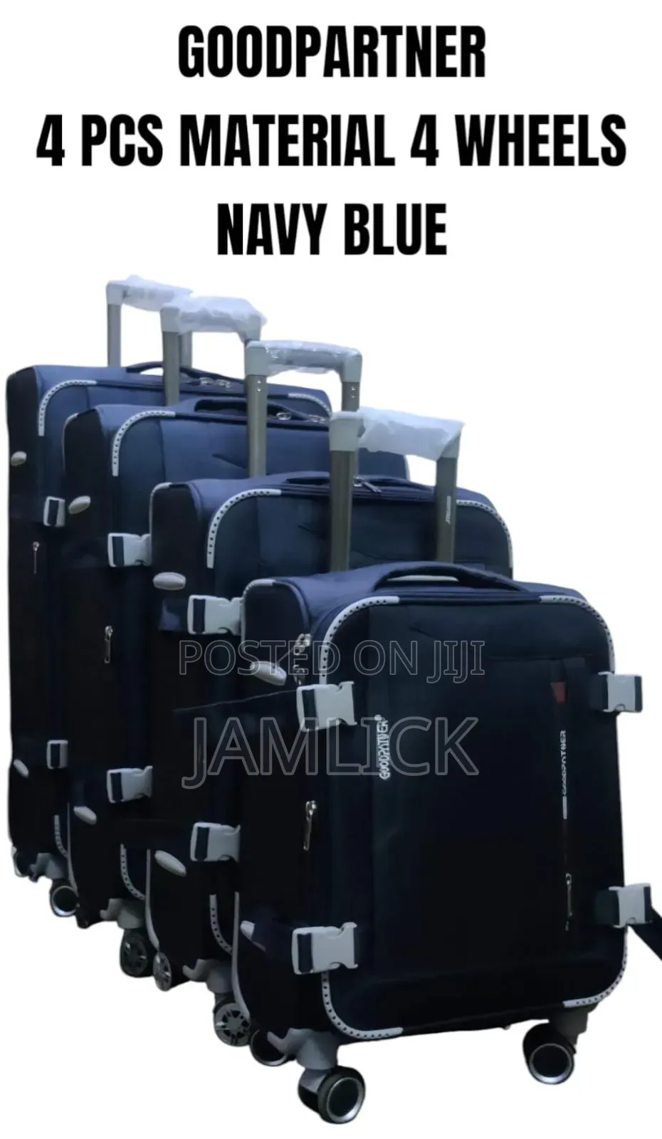 Good Partner 4pcs Material Suitcases – 4 Wheels