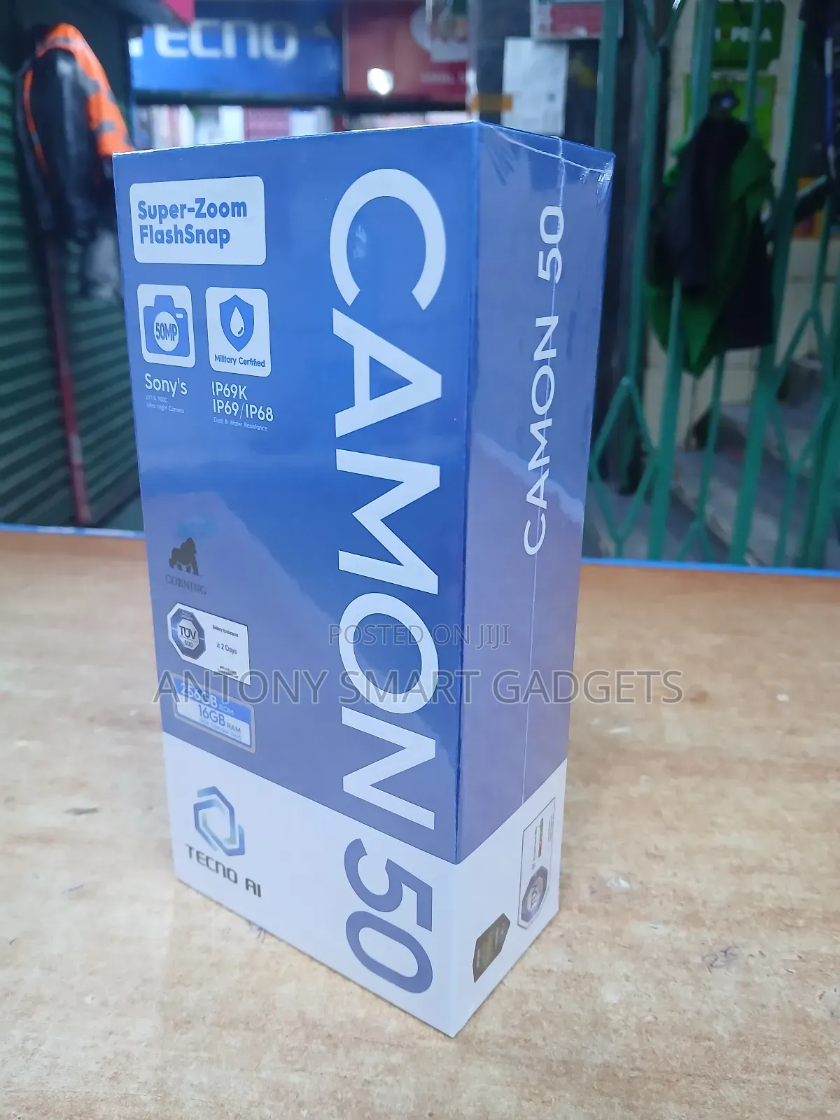 New Tecno Camon 50 256 GB
