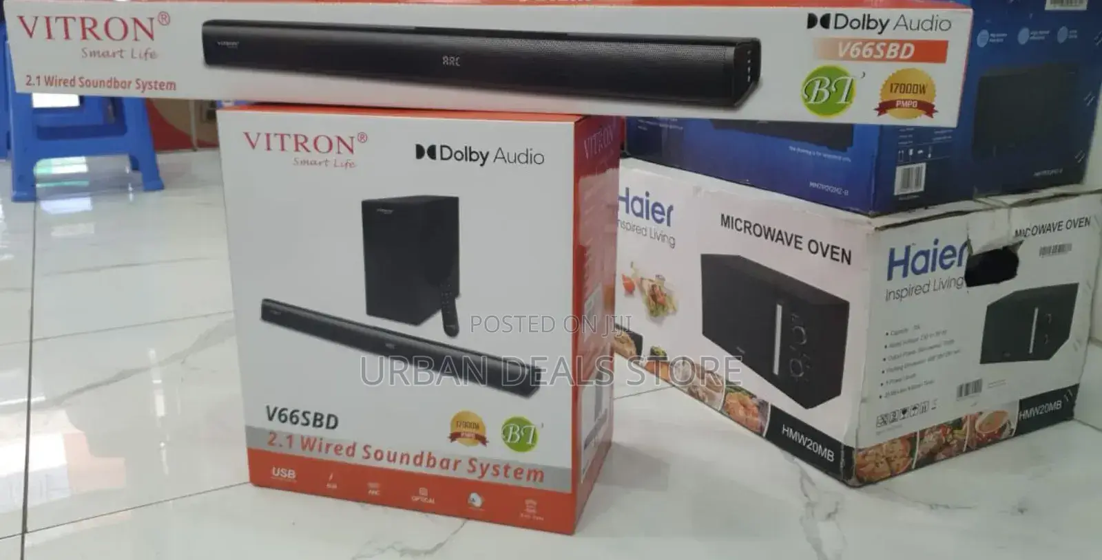 Vitron V66sbd 2.1ch Soundbar System