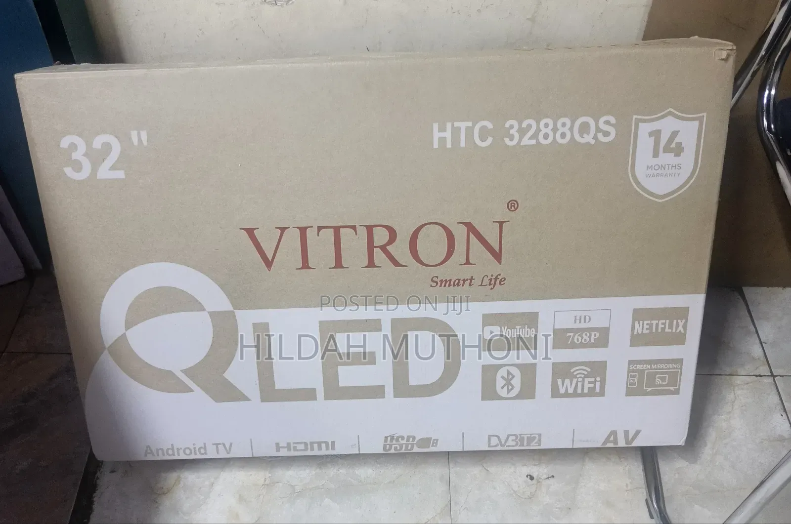 Vitron Qled 32" Tv Model :Htc 3288qs