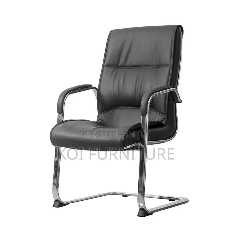 Office Chair : Executive Black Visitor Office Seat
