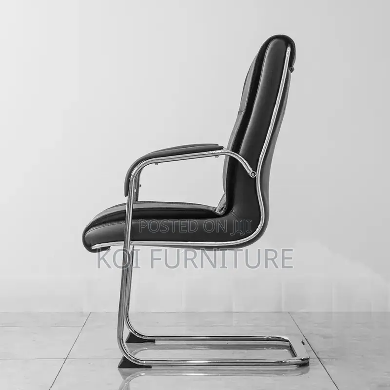 Office Chair : Executive Black Visitor Office Seat