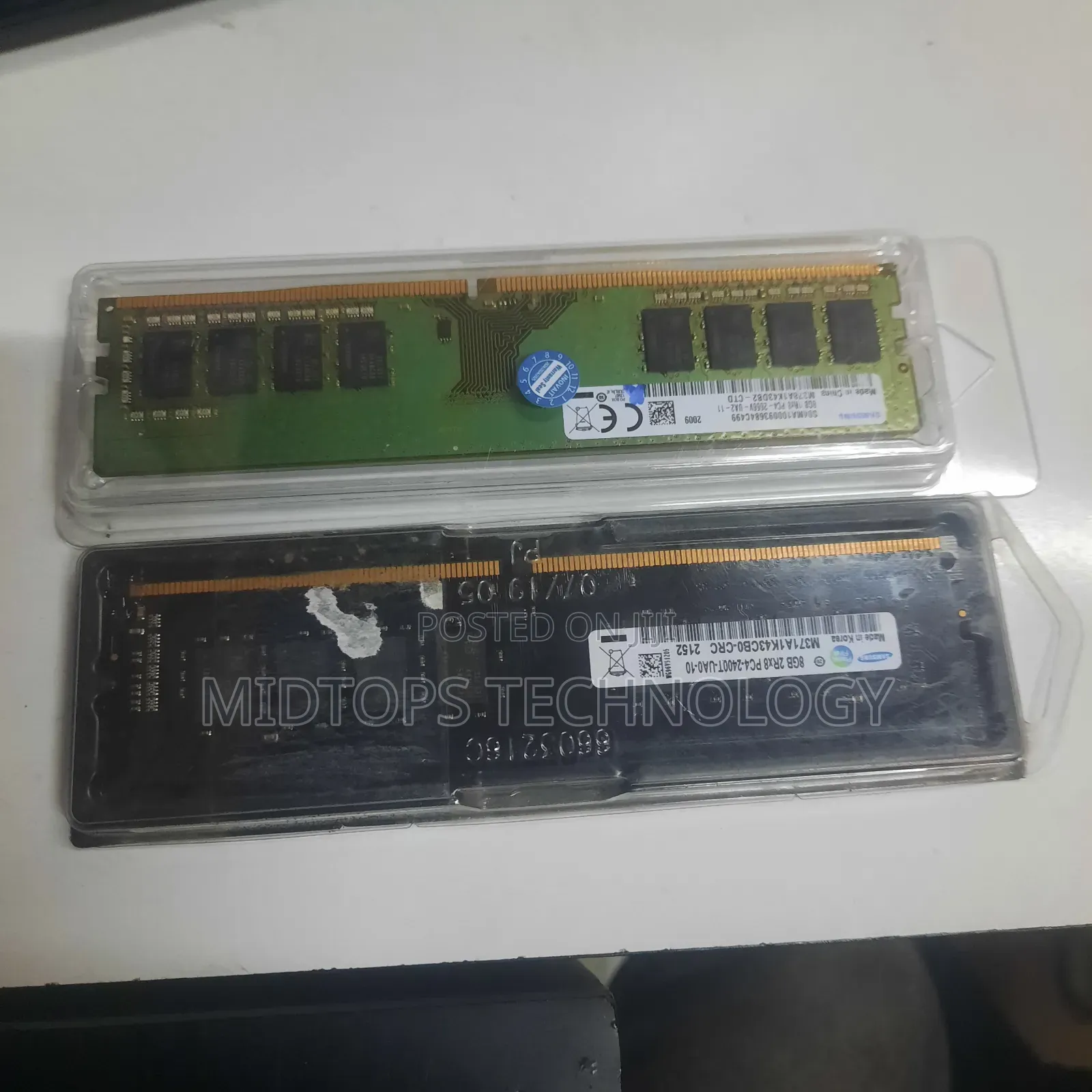 8 Gb Pc4/Ddr4 Desktop Ram