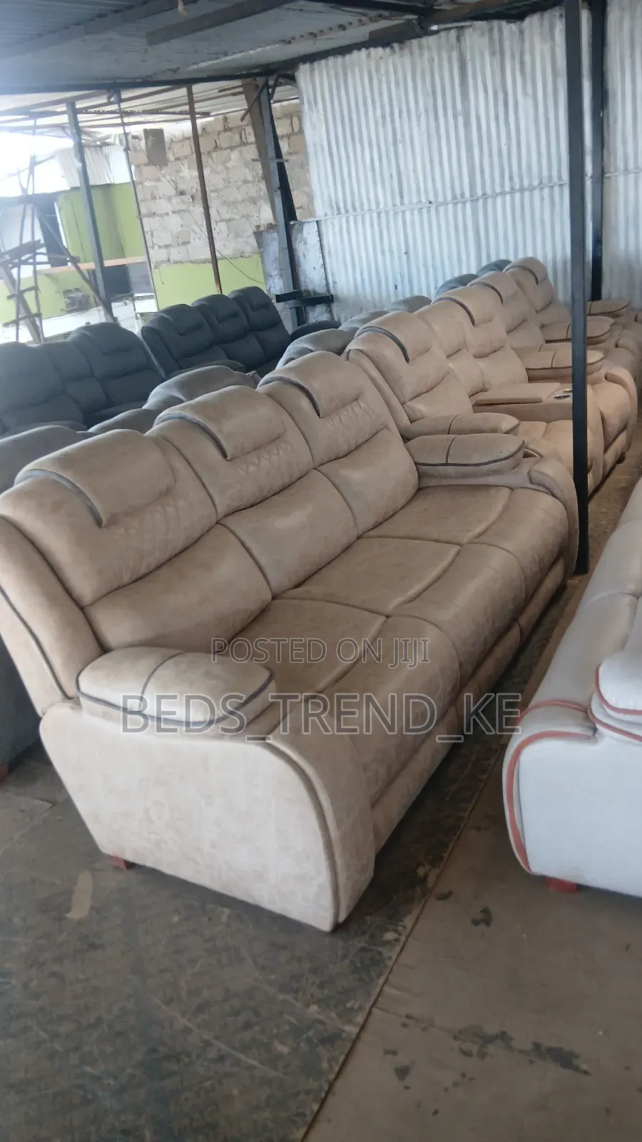 Comfortcore Semi Recliner 5 Seater