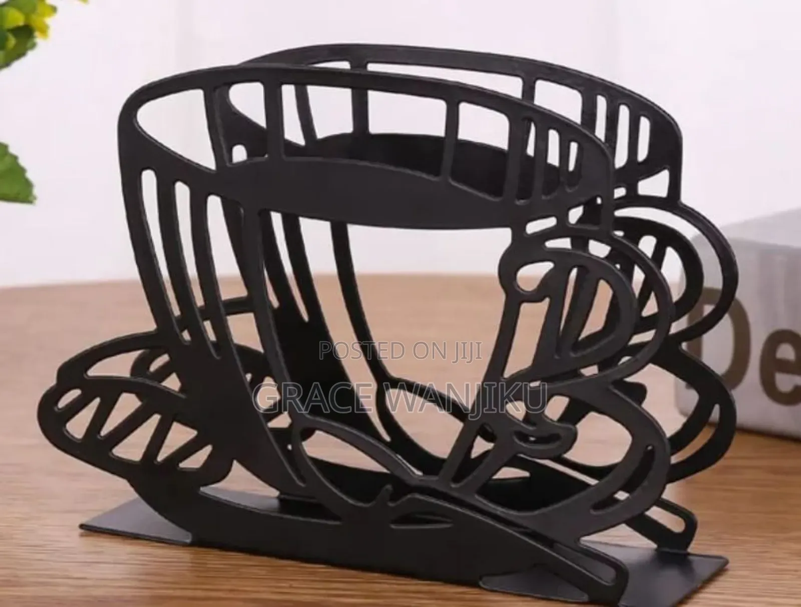 Metallic Serviette Holder