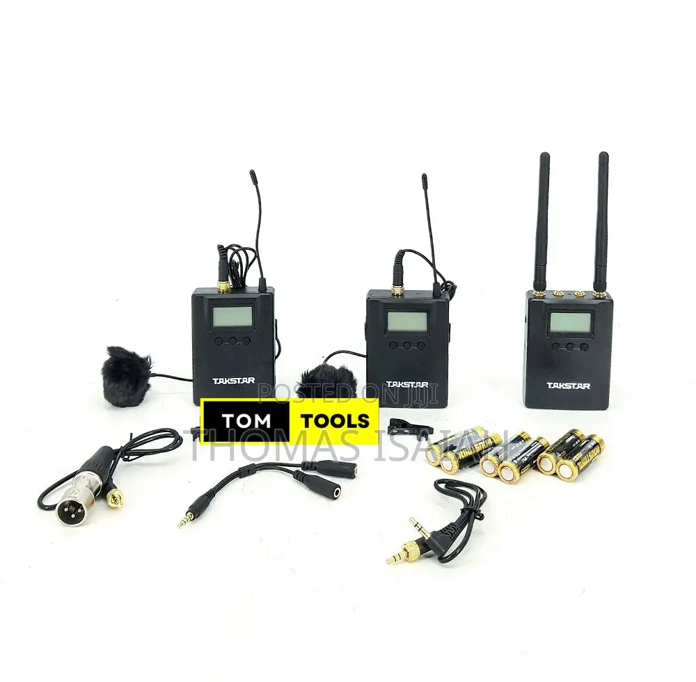 Takstar SGC 200w R2 Dual Channel Wireless Camera Microphone