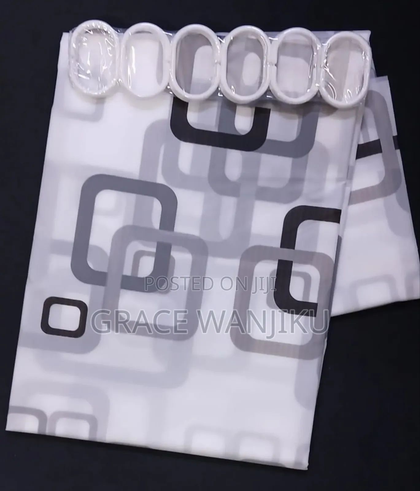 180*200cm Shower Curtains With Hook*