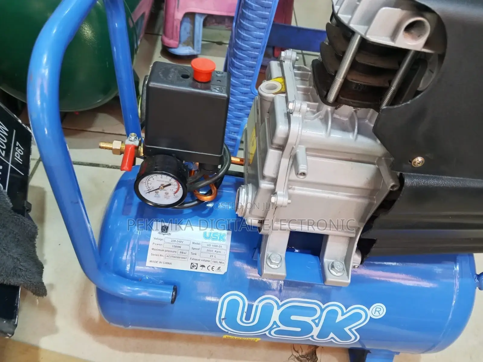 Usk Compresor 25ltrs