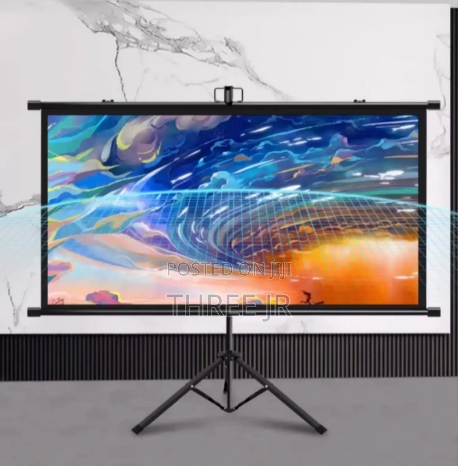 Tripod Projection Screens Available on Best Offers 72,Inch