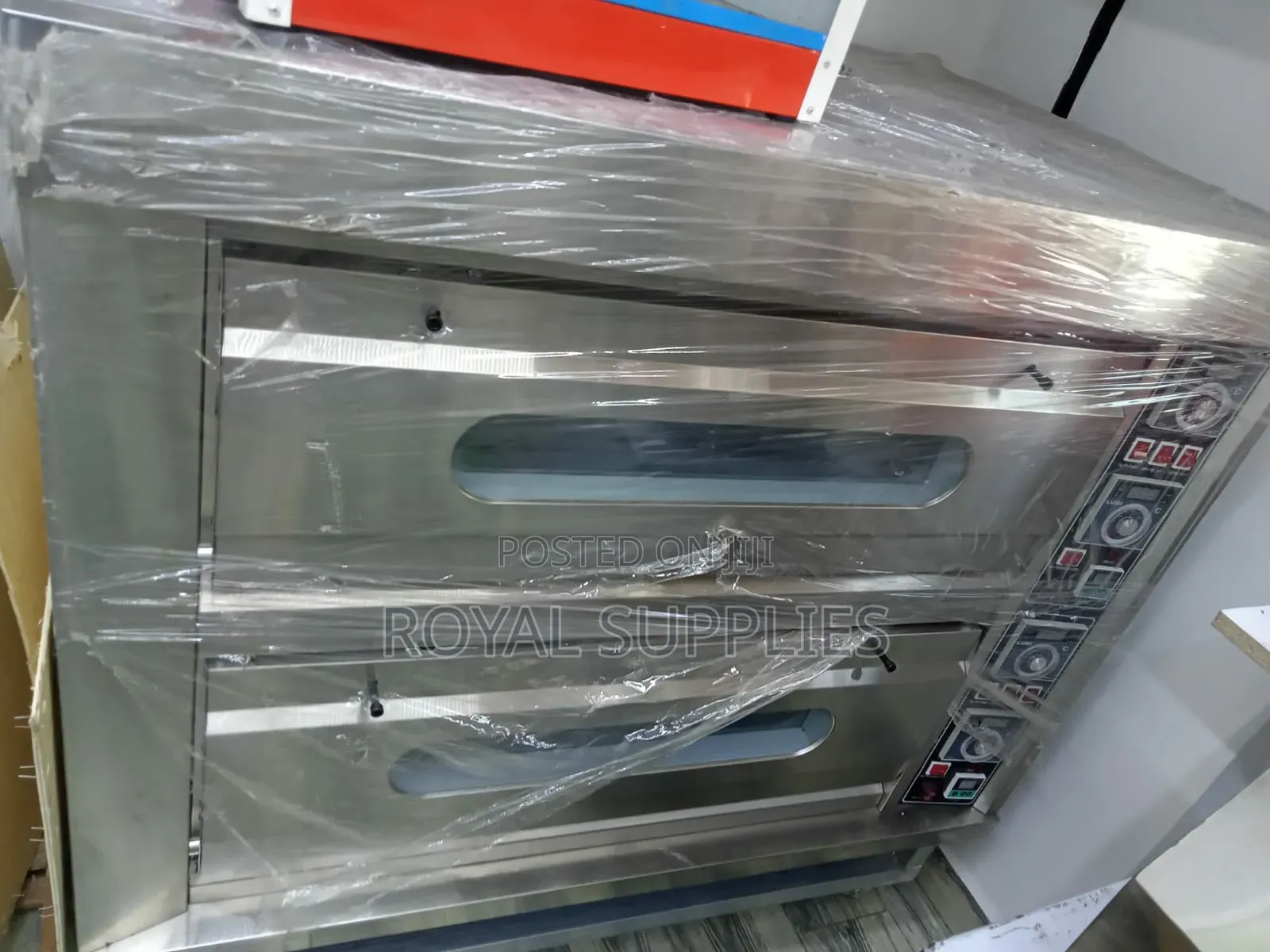 2 Deck 4 Trays Electric Oven