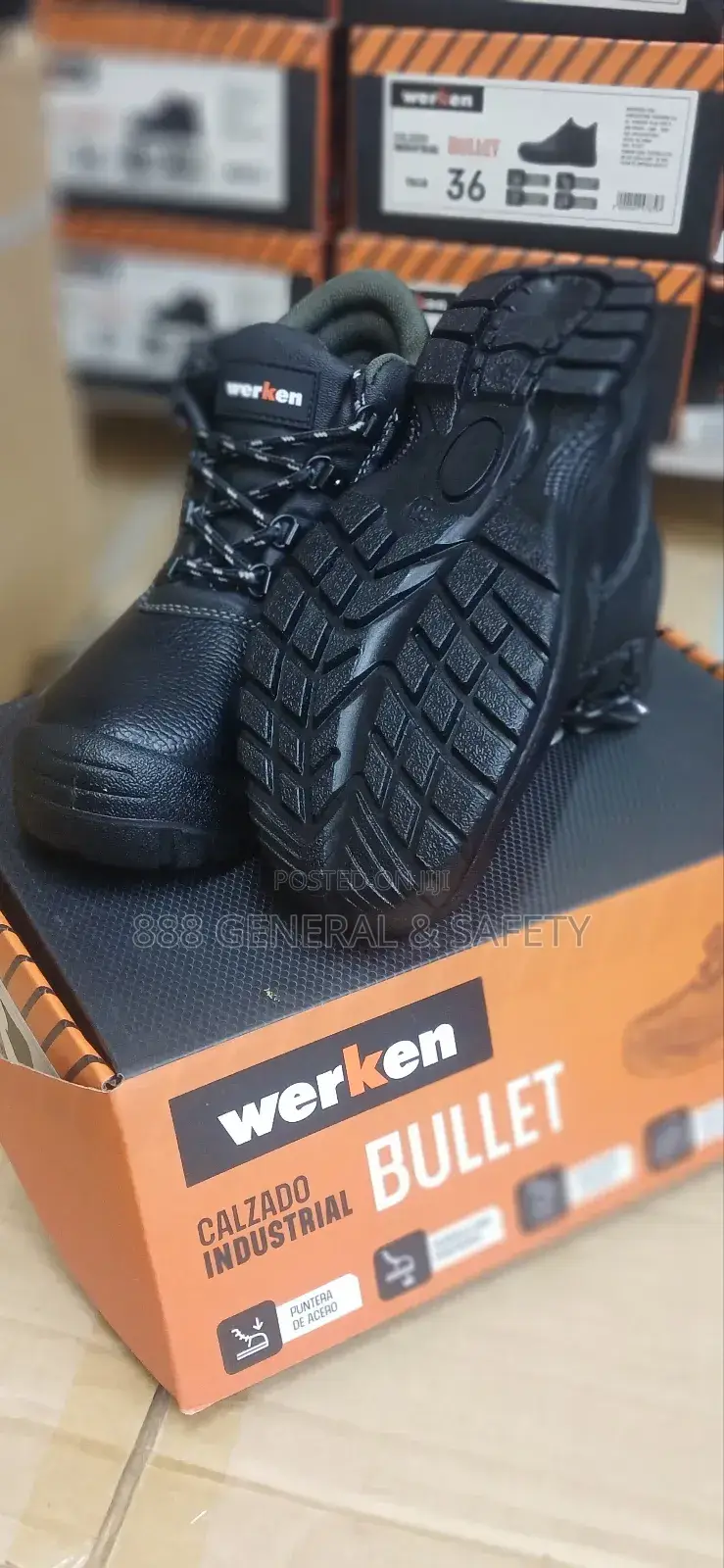 Safety Boots Size 36,37,38,39,40,41 ( Safety Boots)
