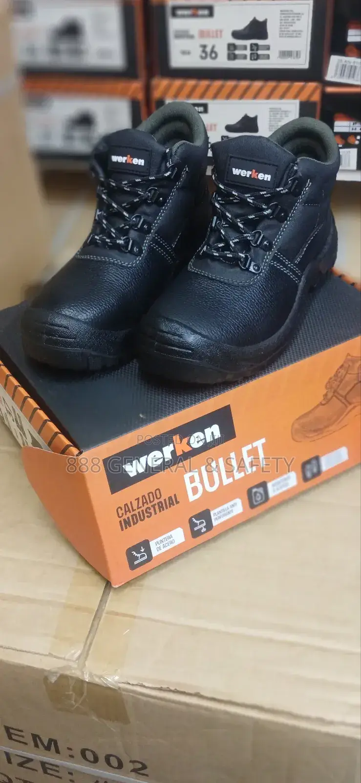 Safety Boots Size 36,37,38,39,40,41 ( Safety Boots)