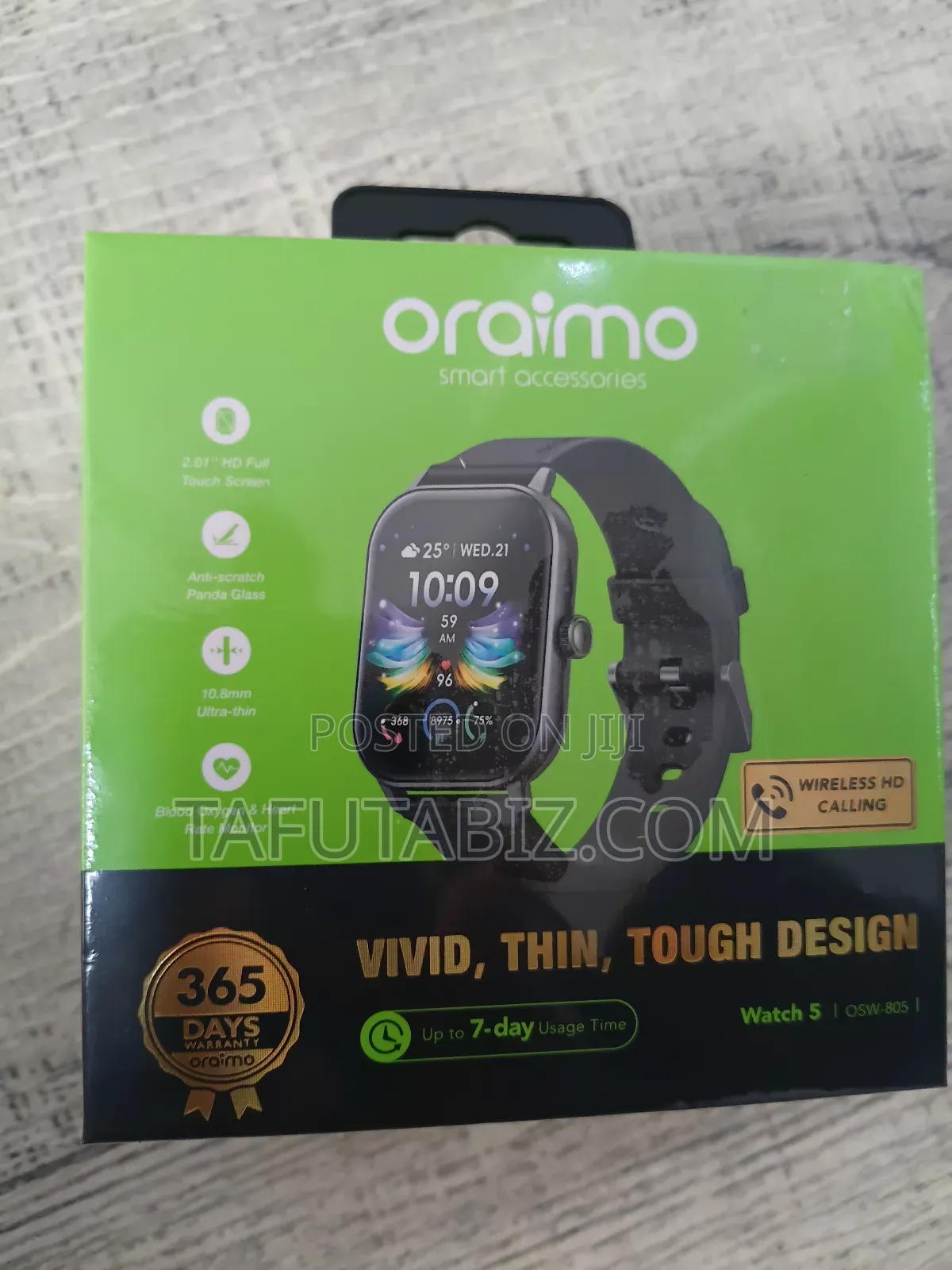 Oraimo Vivid,Thin Touch Design Watch 5 Osw - 805