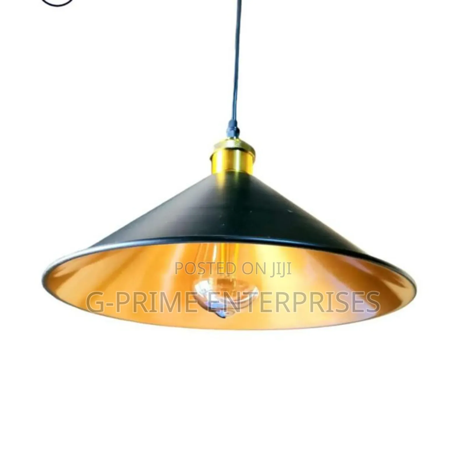 Vintage Black Pendant