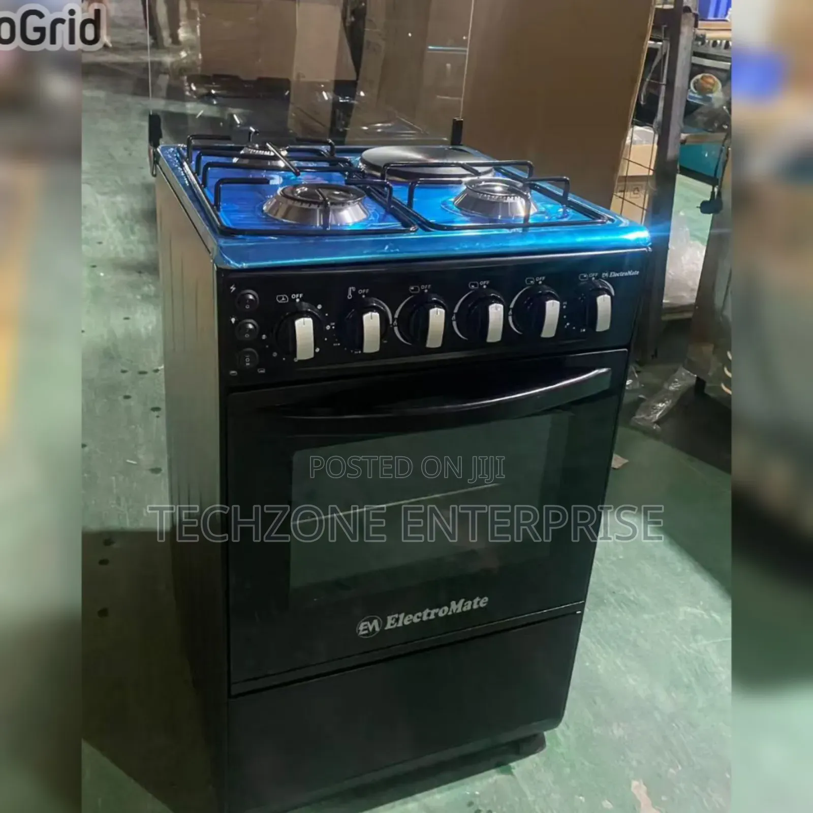 Electromate 50*50cm 3+1 High Quality Standing Cooker, ,