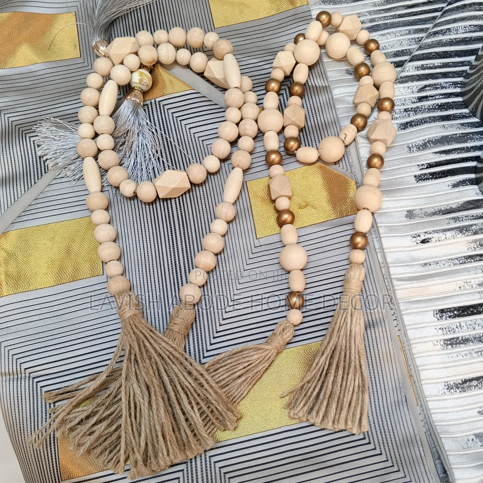 Decorative Bead Garland – Home Table Décor