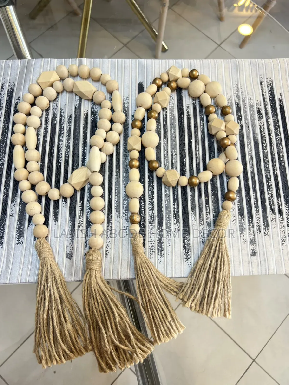 Decorative Bead Garland – Home Table Décor