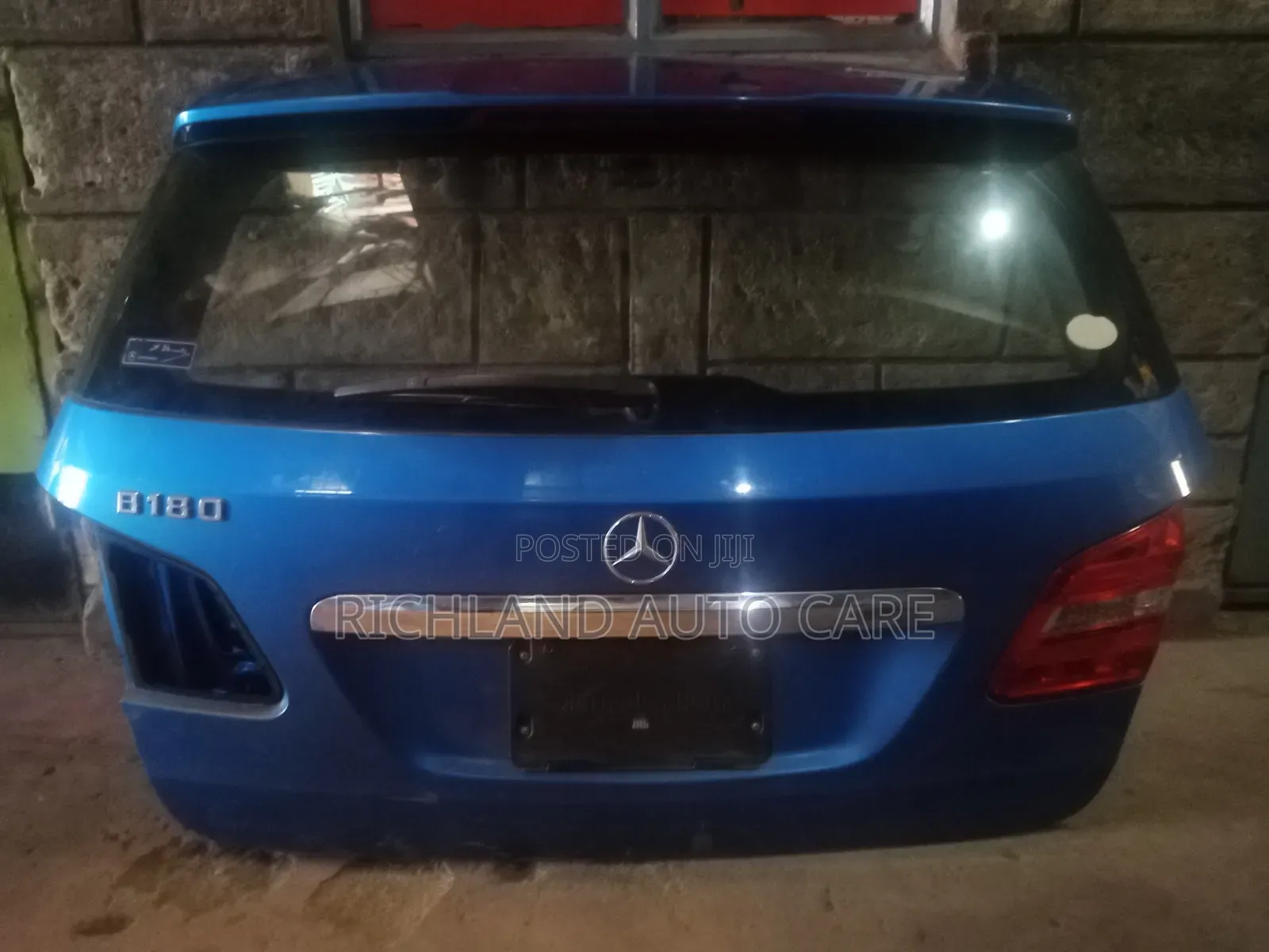 Tailgate Trunk Boot Lid Mercedes Benz B Class W246 Prefacelift B180