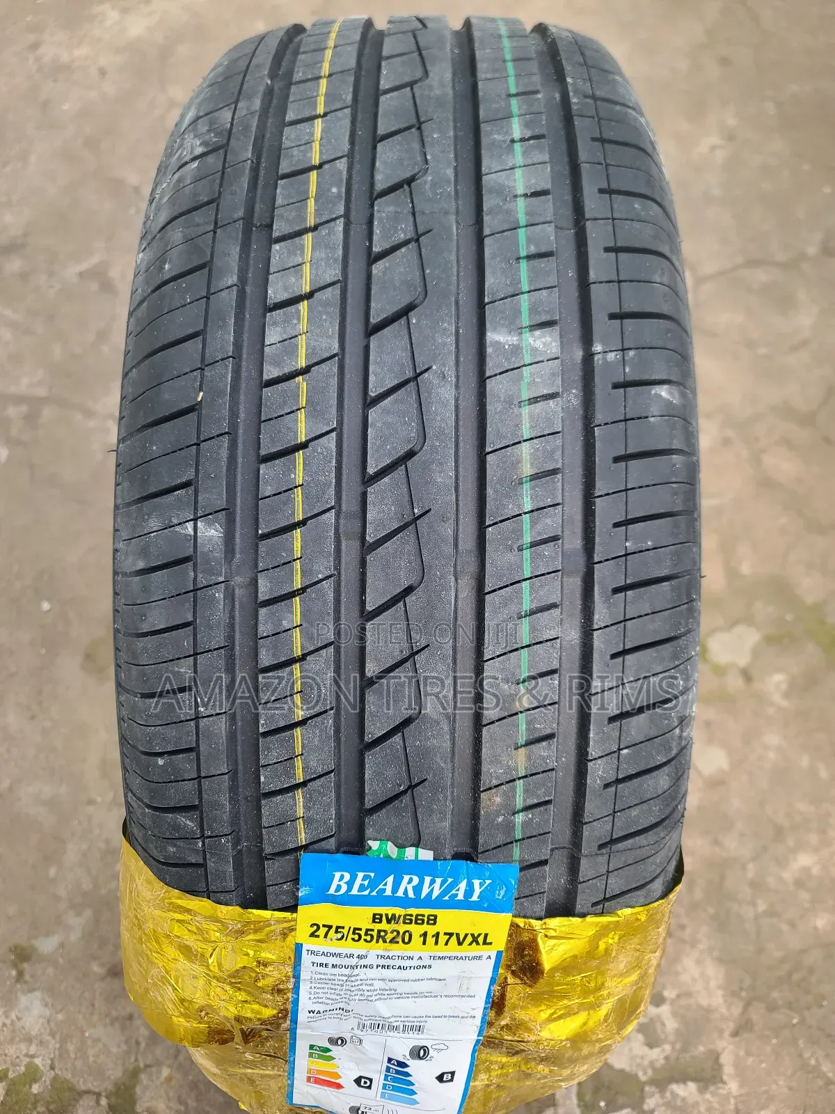 275/55r20 Bearway Tyres 117 v X/L Bw 668