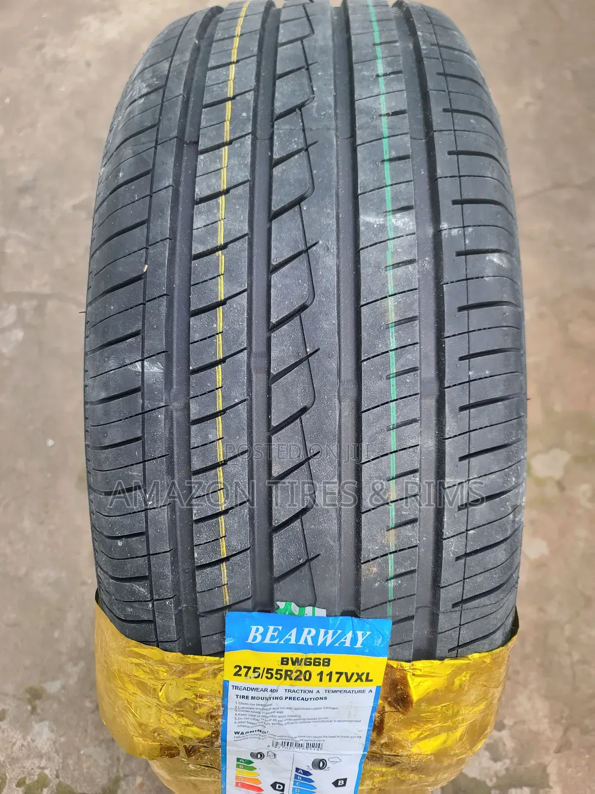275/55r20 Bearway Tyres 117 v X/L Bw 668