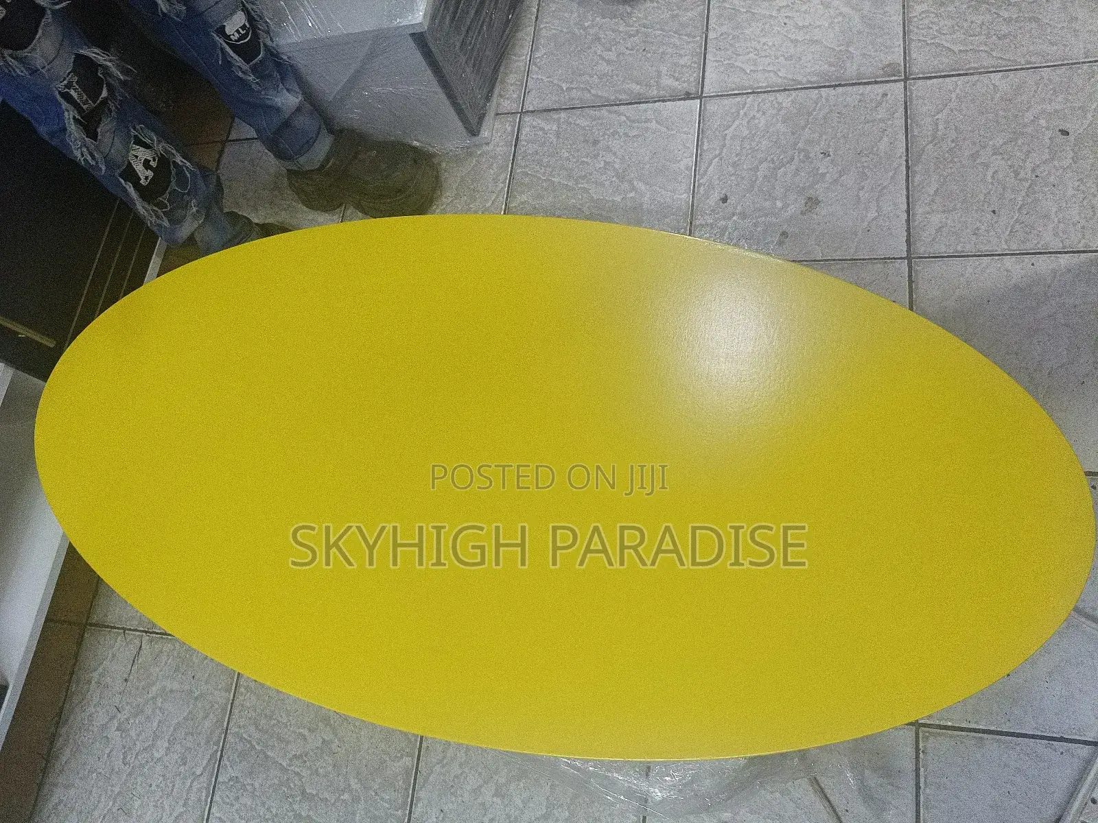 Oval Shape Coffee Table