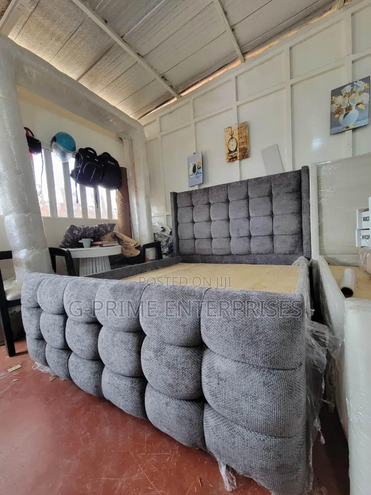 Grey Bed 4by6