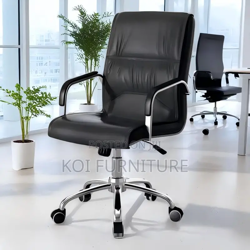Office Chair; High Back Leather Executive Office Seats