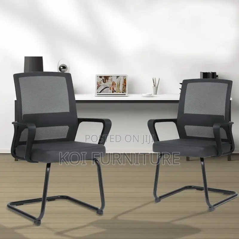 Office Chairs; Cantilever Mesh Backrest Office Chair With Sled Base