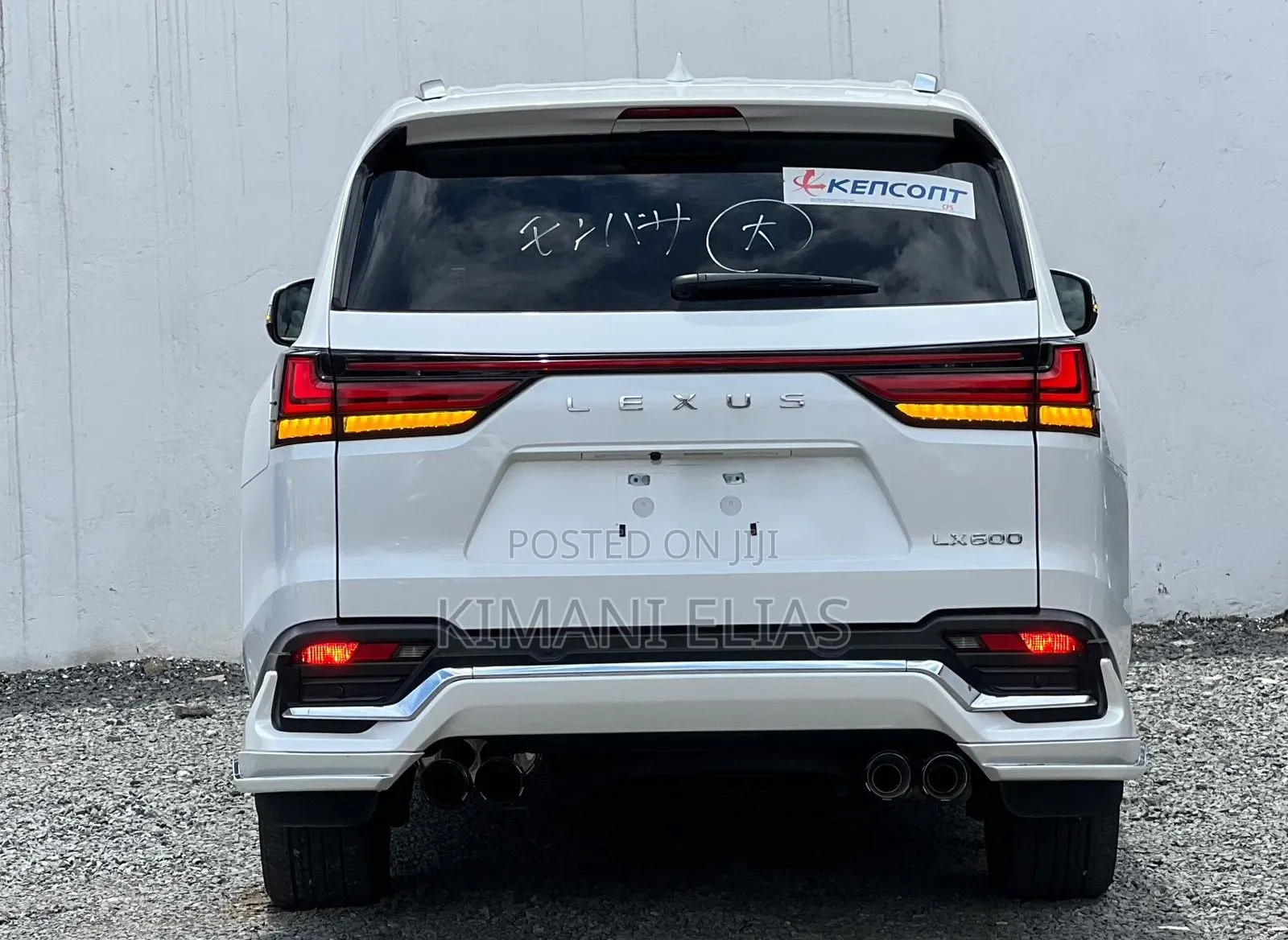 Lexus LX LX 600 2023 White